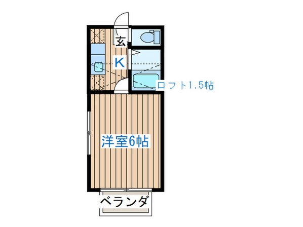 エイカーズ旭ヶ丘の物件間取画像